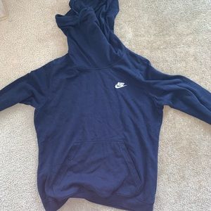 Nike navy blue cowneck swearshirt